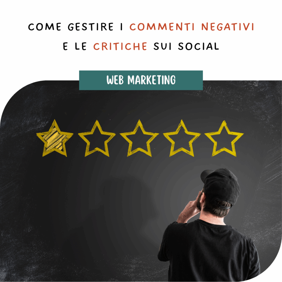 Come gestire i commenti negativi e le critiche sui social