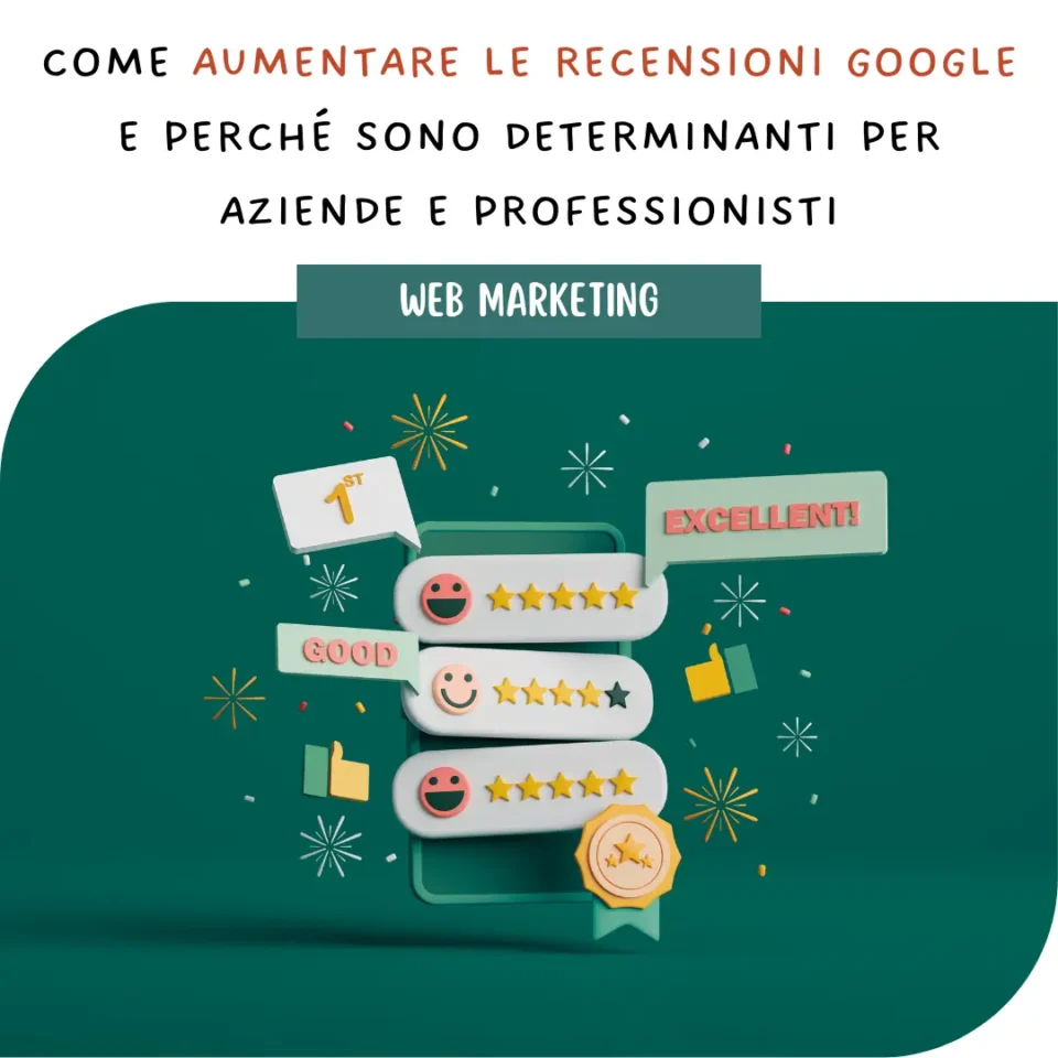 Come aumentare le recensioni Google e perché sono determinanti per aziende e professionisti