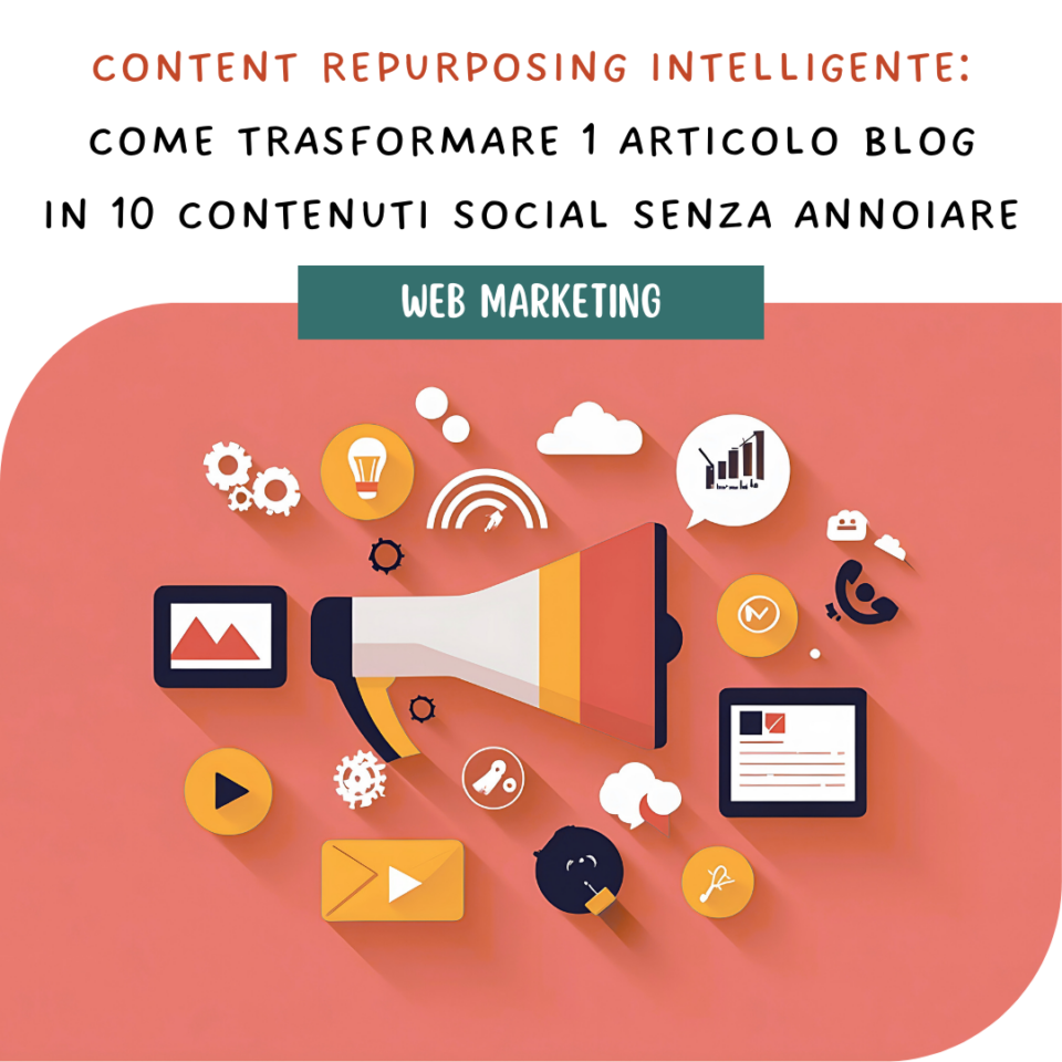Content Repurposing intelligente: come trasformare 1 articolo blog in 10 contenuti social senza annoiare