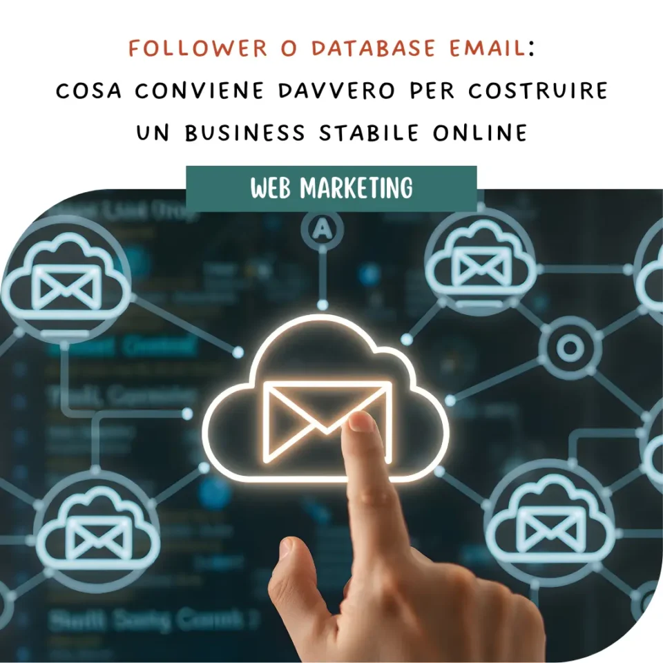 Follower o database email: cosa conviene davvero per costruire un business stabile online